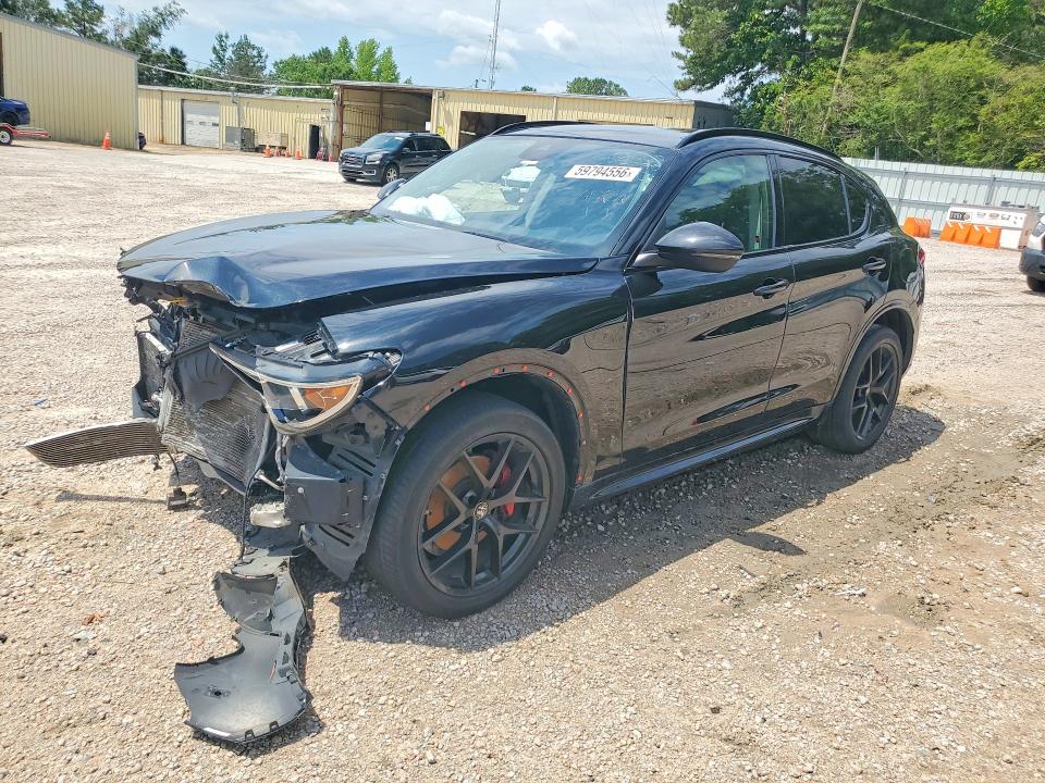 2020 Alfa romeo Stelvio VIN ZASPAKBN3L7C94142 COPART salvage auction — FRONT END, Nc - Salvage Certificate Of Title, sold $1,850 on 2026-08-21 (photo 1)