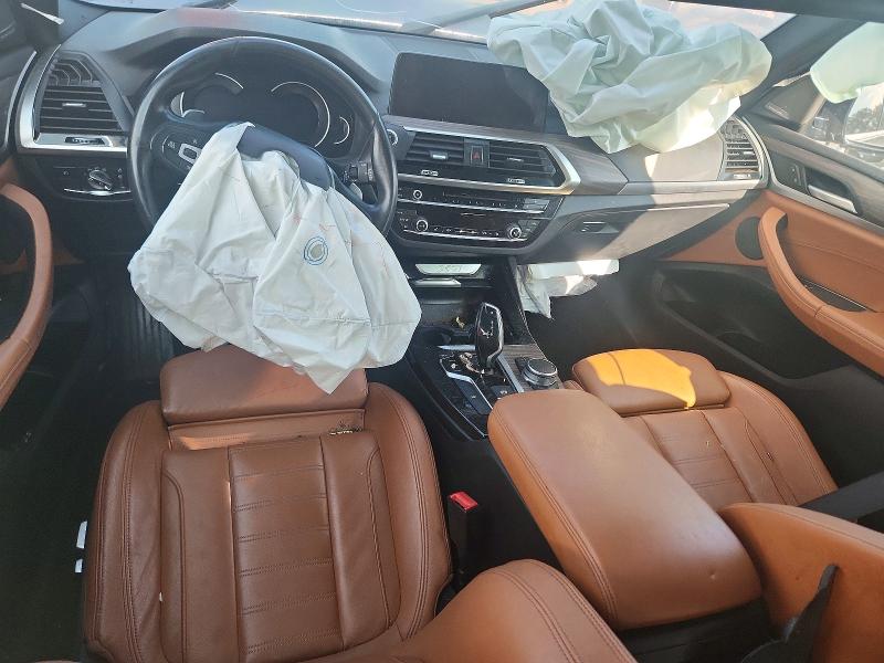 2018 BMW X3 VIN 5UXTR9C50JLC82558 COPART salvage auction — FRONT END, In - Certificate Of Title (P), sold $3,600 on 2026-07-29 (photo 8)