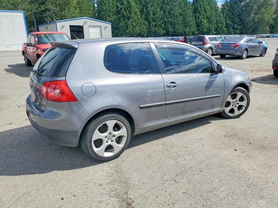 2007 Volkswagen Golf VIN WVWBR71K67W095629 COPART salvage auction — FRONT END, Wa - Vehicle Cert Of Ownership-Titl, sold $275 on 2026-08-03 (photo 3)