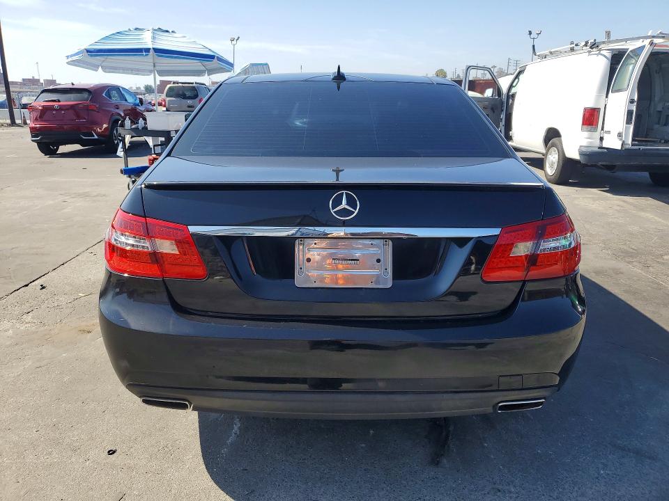 2013 Mercedes-benz E-klasse VIN WDDHF5KB5DA747421 COPART salvage auction — NORMAL WEAR, Ca - Dis/Dlr/Exp Only Clean Title, sold $3,600 on 2026-08-06 (photo 6)