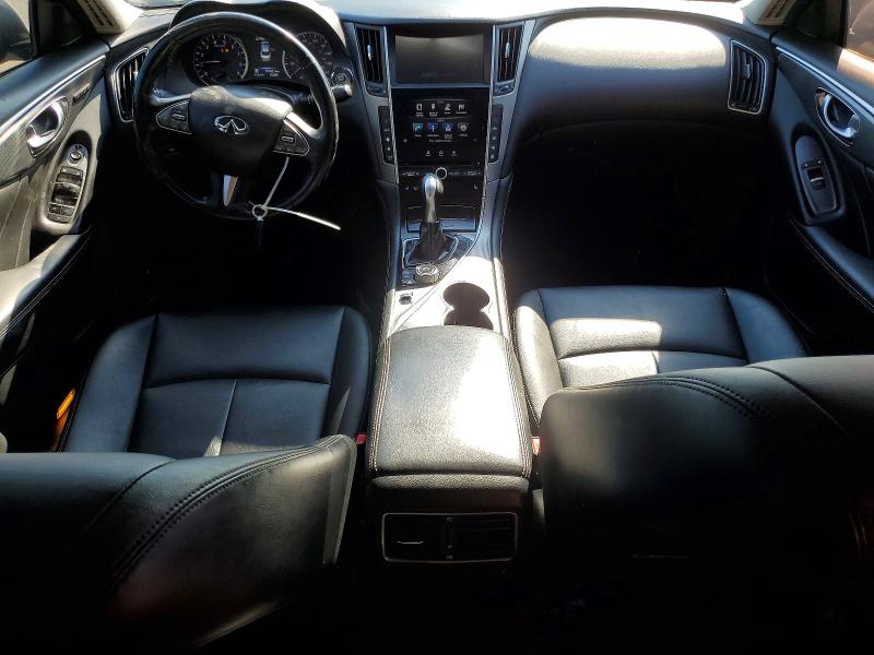 2016 Infiniti Q50 VIN JN1EV7AR8GM345912 COPART salvage auction — FRONT END, OH - CERT OF TITLE-REPOSSESSION, sold $1,100 on 2026-07-28 (photo 8)