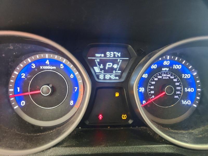2015 Hyundai Elantra VIN KMHDH4AE8FU222908 COPART salvage auction — FRONT END, Va - Certificate Of Title, sold $125 on 2026-07-21 (photo 9)