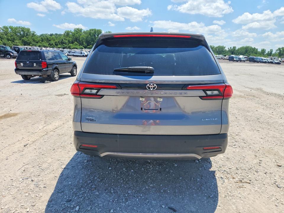 2026 Toyota Highlander VIN 5TDAAAB54TS122944 COPART salvage auction — FRONT END, MO - SALVAGE CERTIFICATE OF TITLE, sold $6,000 on 2026-07-28 (photo 6)