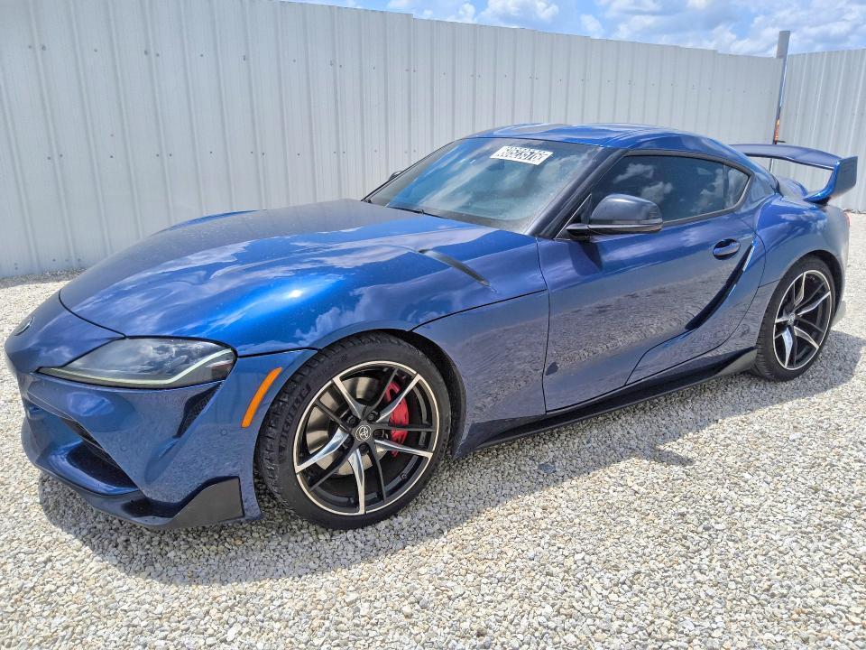 2020 Toyota Supra VIN WZ1DB4C00LW024820 — COPART salvage auction photo