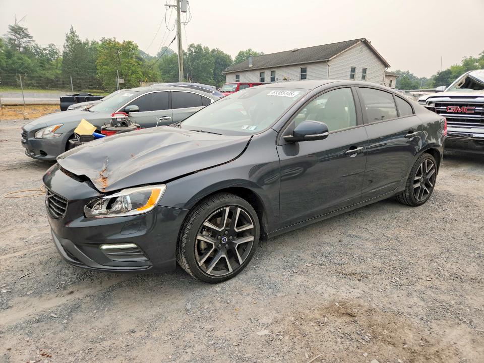 2017 Volvo S60 VIN YV126MFL0H2438947 COPART salvage auction — ROOF, Pa - Certificate Of Salvage, sold $125 on 2026-07-30 (photo 1)