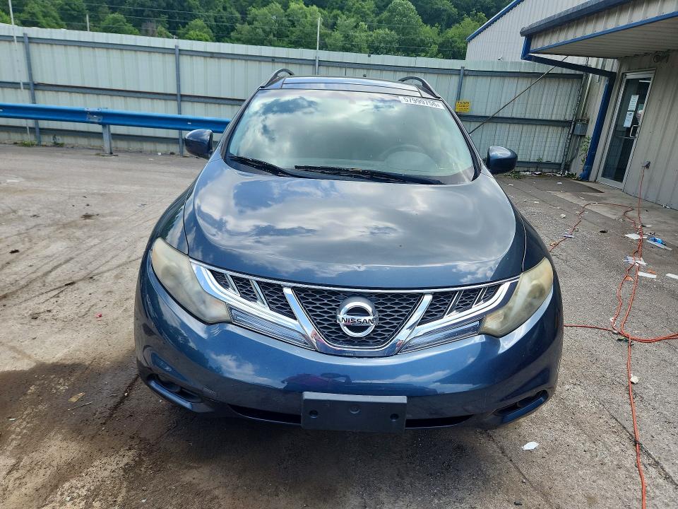 2012 Nissan Murano VIN JN8AZ1MW6CW220232 COPART salvage auction — SIDE, Pa - Certificate Of Salvage, sold $400 on 2026-07-16 (photo 5)