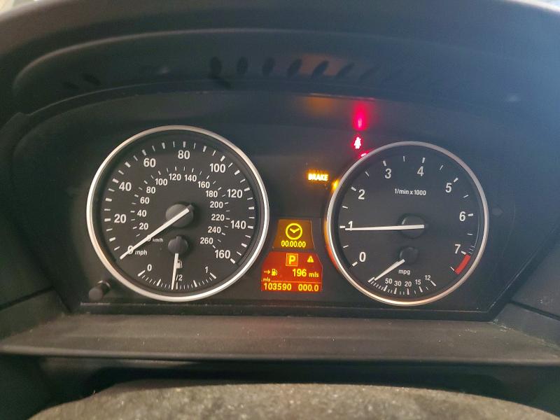 2010 BMW 5 series VIN WBANV9C59AC391696 COPART salvage auction — MECHANICAL, MN - CERTIFICATE OF TITLE, sold $1,950 on 2026-07-14 (photo 9)