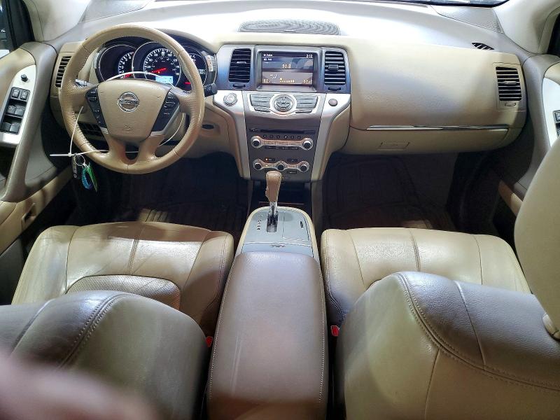 2012 Nissan Murano VIN JN8AZ1MW4CW201680 COPART salvage auction — FRONT END, Ny - Mv-907A Salvage Certificate, sold $300 on 2026-07-15 (photo 8)