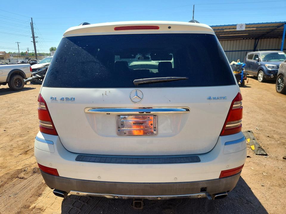 2008 Mercedes-benz Gl-class VIN 4JGBF71E48A387342 COPART salvage auction — FRONT END, CO - DIS/DLR/EXP ONLY CLEAN TITLE, sold $275 on 2026-07-22 (photo 6)