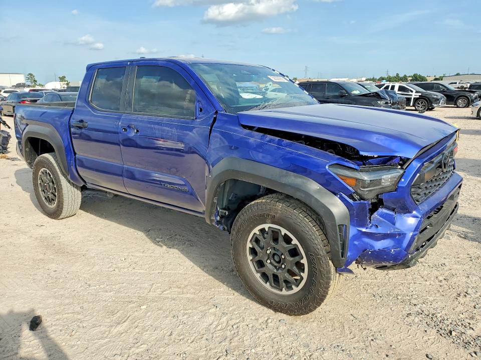 2025 Toyota Tacoma VIN 3TYLC5LN1ST041119 COPART salvage auction — FRONT END, TX - SALVAGE VEHICLE TITLE, sold $22,300 on 2026-07-28 (photo 4)