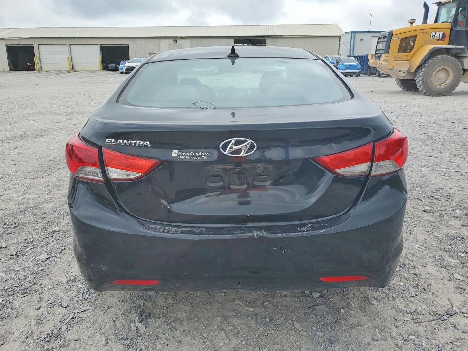 2012 Hyundai Elantra VIN KMHDH4AE0CU331438 COPART salvage auction — ALL OVER, TN - SALVAGE CERTIFICATE, sold $250 on 2026-07-21 (photo 6)