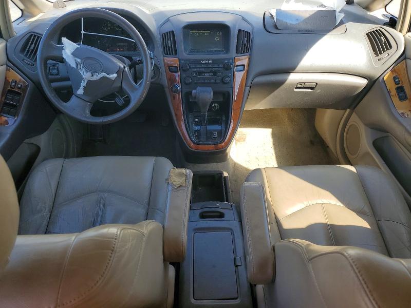 2000 Lexus Rx 300 VIN JT6GF10U1Y0067327 COPART salvage auction — FRONT END, CA - SALVAGE CERTIFICATE, sold $425 on 2026-07-27 (photo 8)