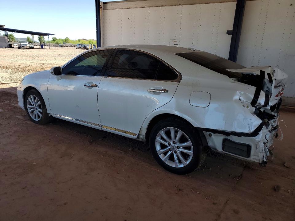 2011 Lexus Es 350 VIN JTHBK1EG4B2437116 COPART salvage auction — REAR END, AZ - CERT OF TITLE - SALVAGE, sold $675 on 2026-07-09 (photo 2)