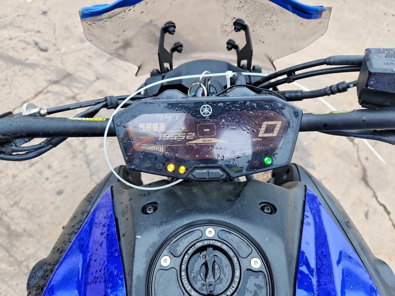 2018 Yamaha Mt07 VIN JYARM27E2JA001036 COPART salvage auction — VANDALISM, Pa - Certificate Of Salvage, sold $1,150 on 2026-07-30 (photo 7)
