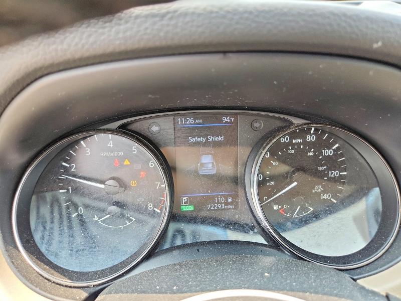 2018 Nissan Rogue VIN JN8AT2MV4JW306540 COPART salvage auction — FRONT END, VA - CERT OF TITLE - SALVAGE, sold $2,650 on 2026-07-31 (photo 9)