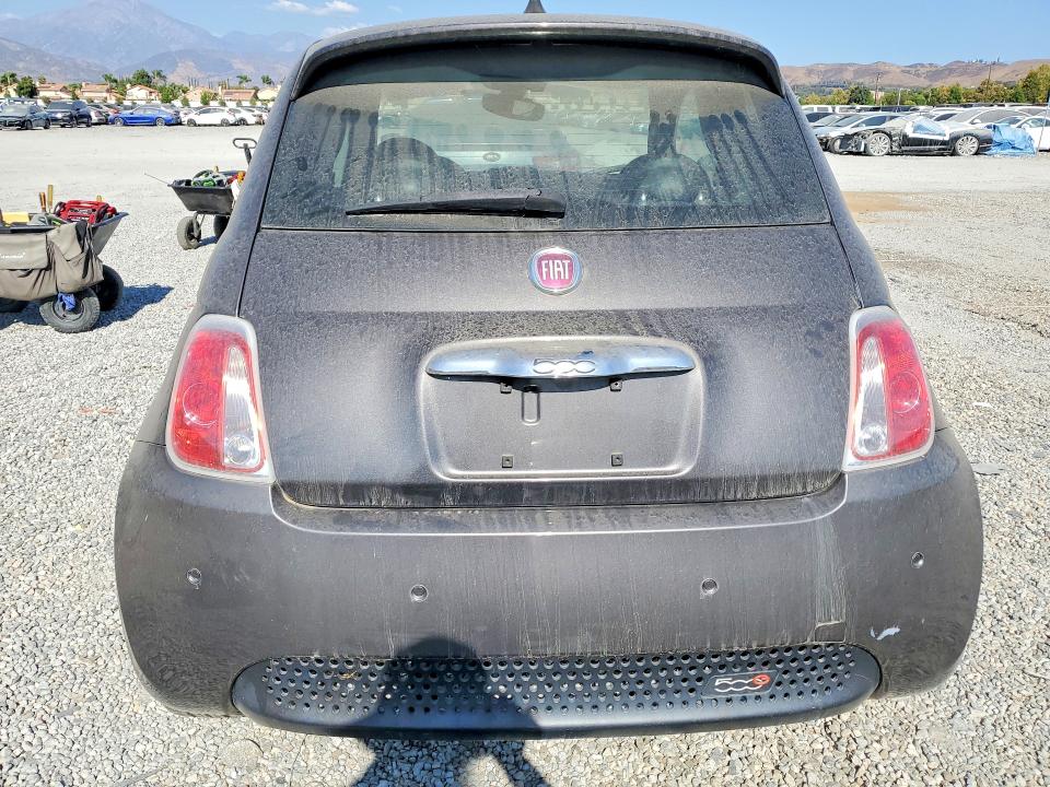 2016 Fiat 500 VIN 3C3CFFGE7GT221872 COPART salvage auction — FRONT END, Ca - Dis/Dlr/Exp Only Lien Papers, sold $175 on 2026-07-29 (photo 6)