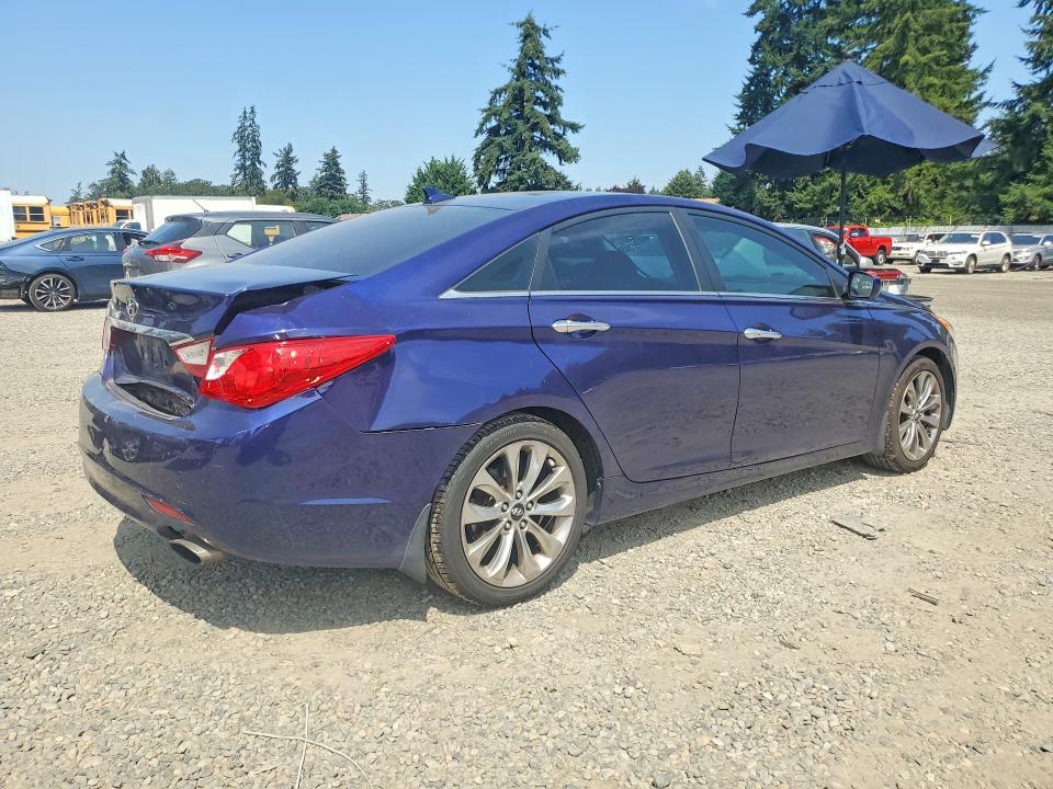 2011 Hyundai Sonata VIN 5NPEC4AC5BH148874 COPART salvage auction — REAR END, Wa - Bill Of Sale, sold $1,500 on 2026-07-28 (photo 3)