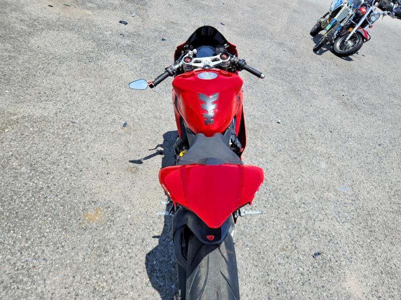 2012 Ducati 620 VIN ZDM14BPW1CB004344 COPART salvage auction — FRONT END, LA - CERT OF TITLE-SALVAGE, sold $3,300 on 2026-07-16 (photo 6)