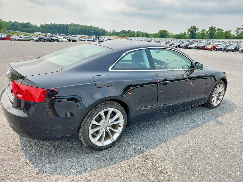 2013 Audi A5 VIN WAULFAFR5DA070324 COPART salvage auction — FRONT END, Pa - Certificate Of Salvage, sold $2,100 on 2026-07-28 (photo 3)