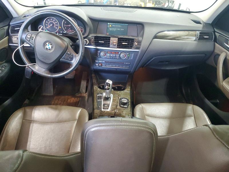 2014 BMW X3 VIN 5UXWX9C52E0D20642 COPART salvage auction — WATER/FLOOD, Ny - Mv907A-Flood Salvage, sold $1,350 on 2026-07-20 (photo 8)