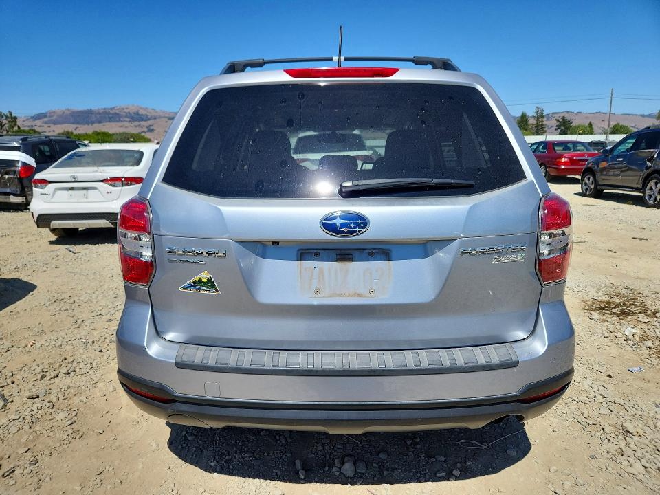 2014 Subaru Forester VIN JF2SJAEC5EH442989 COPART salvage auction — REAR END, Ca - Salvage Certificate, sold $60 on 2026-07-21 (photo 6)