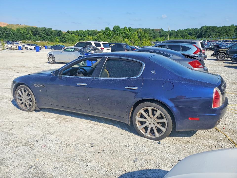 2008 Maserati Quattroporte VIN ZAMFE39A780038535 COPART salvage auction — MECHANICAL, Ga - Certificate Of Title, sold $525 on 2026-07-27 (photo 2)