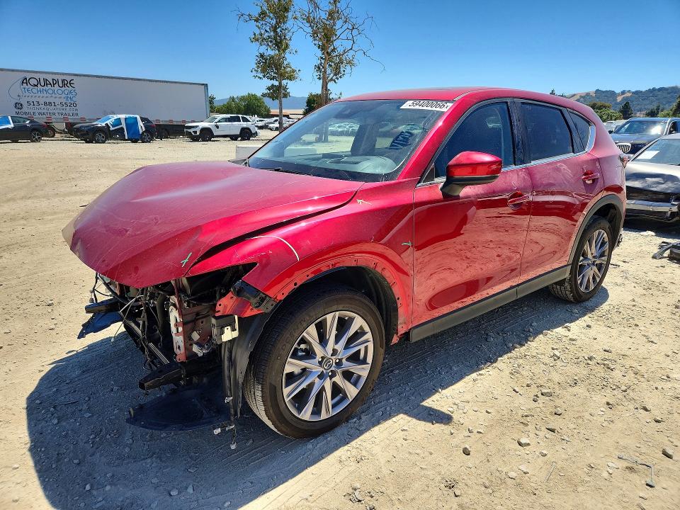 2019 Mazda Cx-5 VIN JM3KFADM1K1576775 COPART salvage auction — FRONT END, CA - SALVAGE CERTIFICATE, sold $5,100 on 2026-07-14 (photo 1)