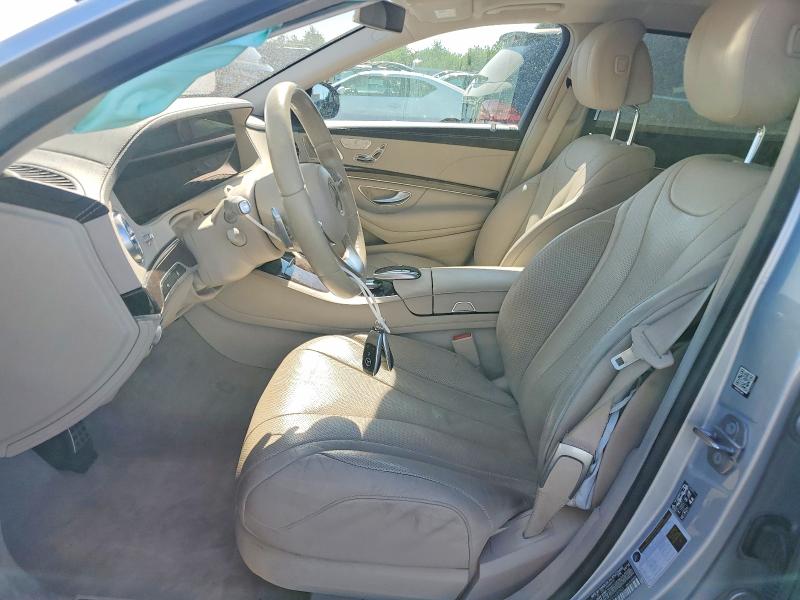 2019 Mercedes-benz S-klasse VIN WDDUG6GB7KA468043 COPART salvage auction — SIDE, Ca - Salvage Certificate, sold $15,500 on 2026-08-06 (photo 7)