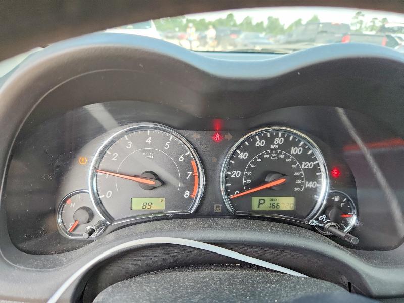 2012 Toyota Corolla VIN 5YFBU4EE8CP057078 COPART salvage auction — FRONT END, Tx - Salvage Vehicle Title, sold $825 on 2026-07-24 (photo 9)