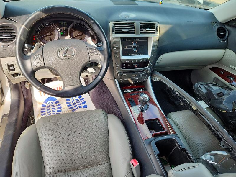 2006 Lexus Is 350 VIN JTHBE262765004362 COPART salvage auction — FRONT END, Mi - Certificate Of Title, sold $325 on 2026-07-28 (photo 8)