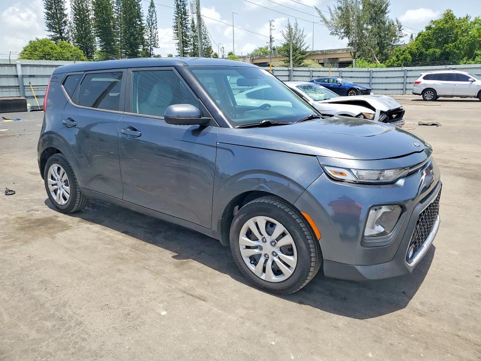 2020 Kia Soul VIN KNDJ23AU8L7010613 COPART salvage auction — FRONT END, Fl - Certificate Of Title, sold $2,600 on 2026-07-29 (photo 4)