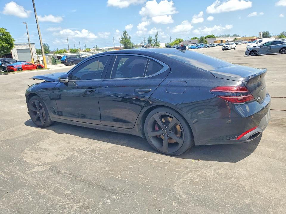 2026 Genesis G70 VIN KMTG44SE6TU167755 COPART salvage auction — FRONT END, Fl - Cert Of Title Slvg Rebuildable, sold $9,200 on 2026-08-24 (photo 2)