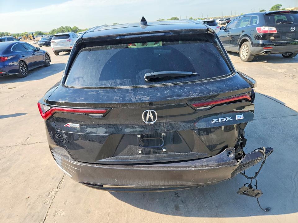 2024 Acura Zdx VIN 4W5KHMRK0RZ519039 COPART salvage auction — SIDE, Tx - Certificate Of Title, sold $11,300 on 2026-07-29 (photo 6)