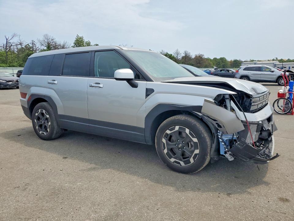 2025 Hyundai Santa fe VIN 5NMP1DGLXSH079327 COPART salvage auction — FRONT END, Ny - Mv-907A Salvage Certificate, sold $9,100 on 2026-08-21 (photo 4)