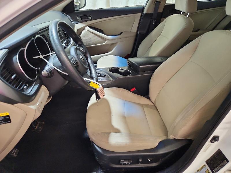 2015 Kia Optima VIN KNAGM4A75F5662364 COPART salvage auction — FRONT END, Pa - Certificate Of Salvage, sold $175 on 2026-07-23 (photo 7)