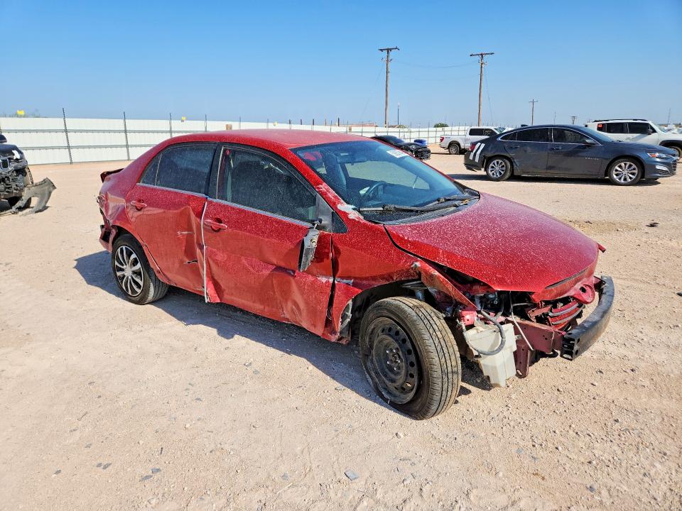 2013 Toyota Corolla VIN 5YFBU4EE6DP163434 COPART salvage auction — ALL OVER, TX - SALVAGE VEHICLE TITLE (P), sold $850 on 2026-07-15 (photo 4)