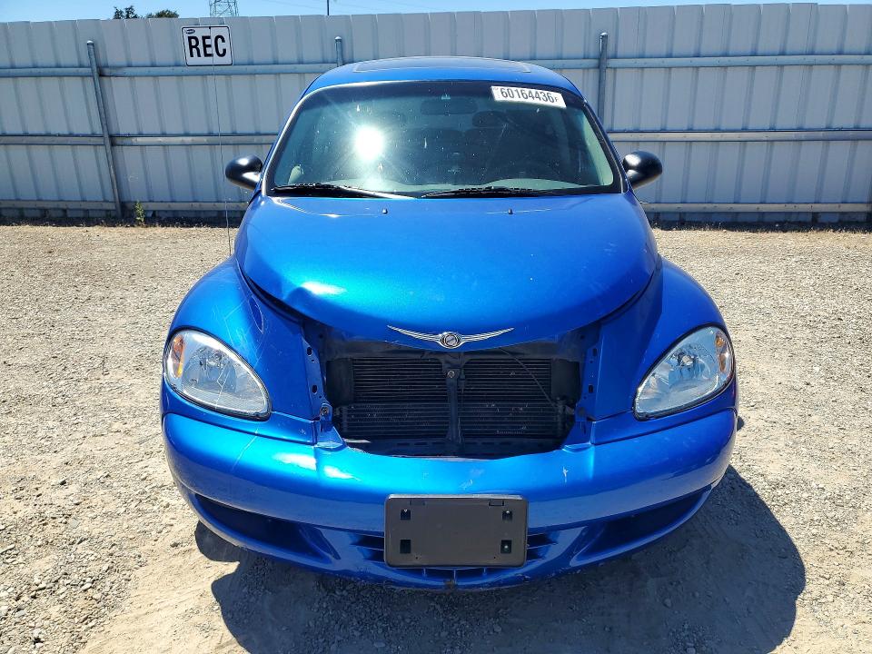 2004 Chrysler Pt cruiser VIN 3C8FY68844T349153 COPART salvage auction — FRONT END, Ca - Salvage Certificate, sold $375 on 2026-07-24 (photo 5)