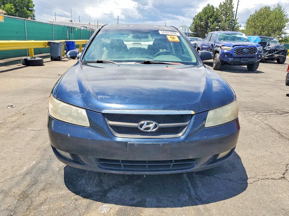 2006 Hyundai Sonata VIN KMHEU46C76A121268 COPART salvage auction — SIDE, Co - Public - Salvage Title, sold $425 on 2026-07-14 (photo 5)