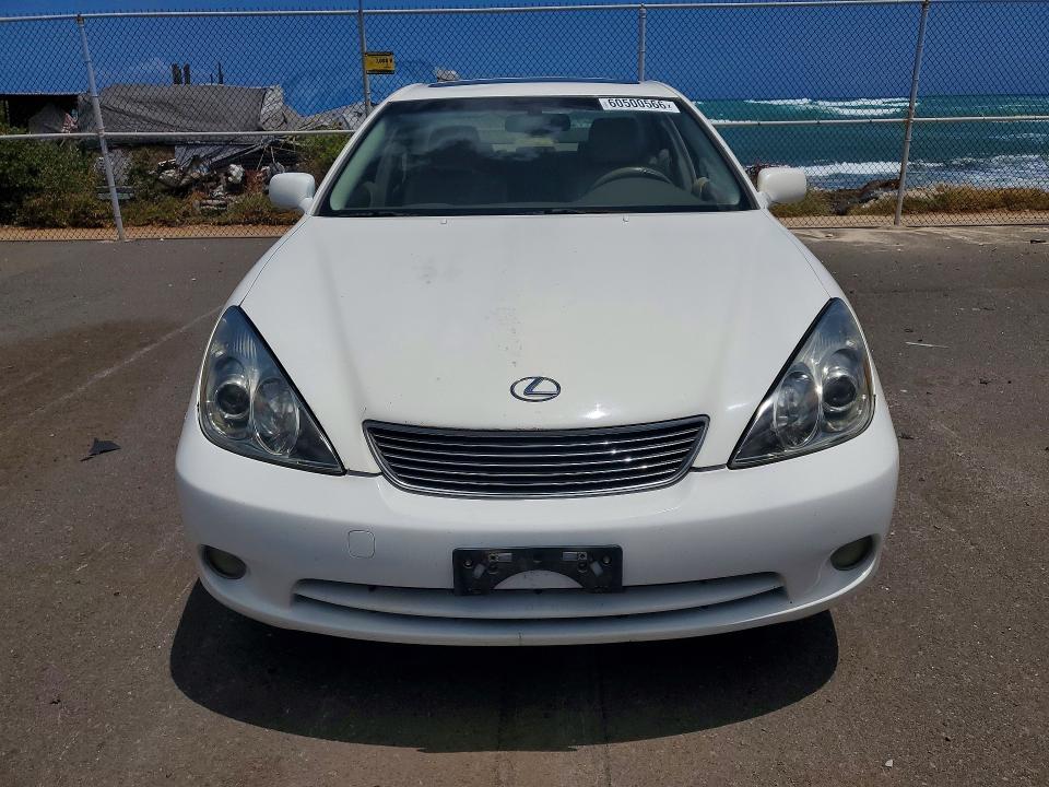 2005 Lexus ES VIN JTHBA30GX55087080 COPART salvage auction — MINOR DENT/SCRATCHES, HI - CERTIFICATE OF TITLE, sold $350 on 2026-07-27 (photo 5)