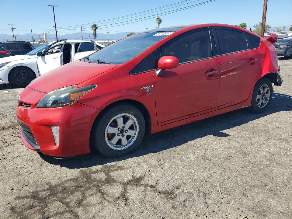 2012 Toyota Prius VIN JTDKN3DU4C5477336 COPART salvage auction — REAR END, Ca - Salvage Certificate, sold $775 on 2026-07-27 (photo 1)