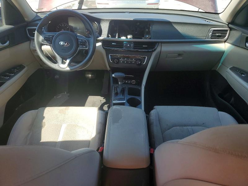 2016 Kia Optima VIN 5XXGT4L34GG107340 COPART salvage auction — FRONT END, Mo - Certificate Of Title, sold $750 on 2026-07-24 (photo 8)