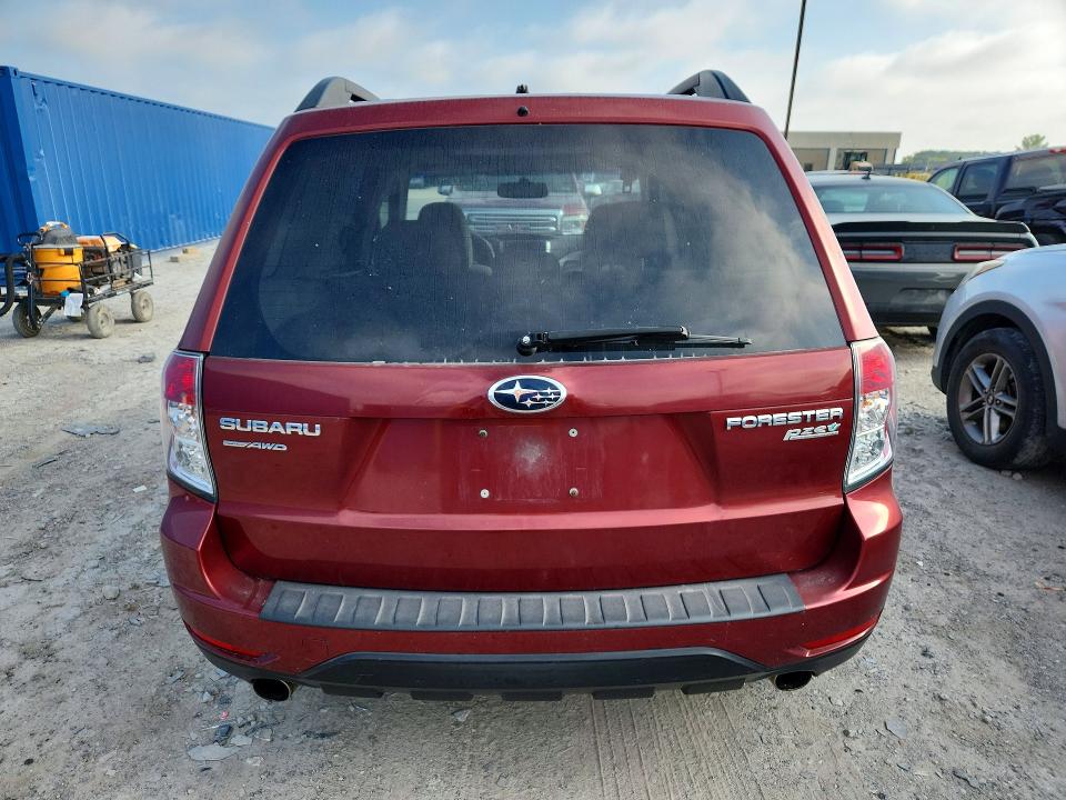 2010 Subaru Forester VIN JF2SH6CC2AH744701 COPART salvage auction — REAR END, In - Certificate Of Title, sold $525 on 2026-07-21 (photo 6)