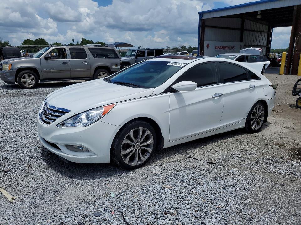 2013 Hyundai Sonata VIN 5NPEC4AB0DH651111 COPART salvage auction — REAR END, Salvage Title, sold $400 on 2026-07-24 (photo 1)