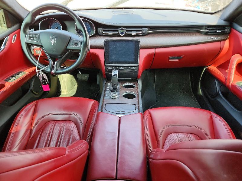 2019 Maserati Quattroporte VIN ZAM56YRL5K1322254 COPART salvage auction — REAR END, ON - PERMIT SALVAGE, sold $500 on 2026-07-28 (photo 8)