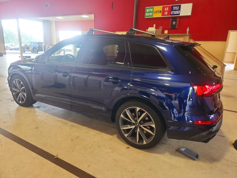 2022 Audi Sq7 VIN WA1AWBF79ND005386 COPART salvage auction — FRONT END, Ri - Salvage Certificate Of Title, sold $17,400 on 2026-07-14 (photo 2)