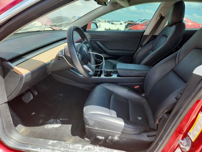 2018 Tesla VIN 5YJ3E1EA6JF059790 COPART salvage auction — SIDE, TX - SALVAGE VEHICLE TITLE (P), sold $6,600 on 2026-07-30 (photo 7)
