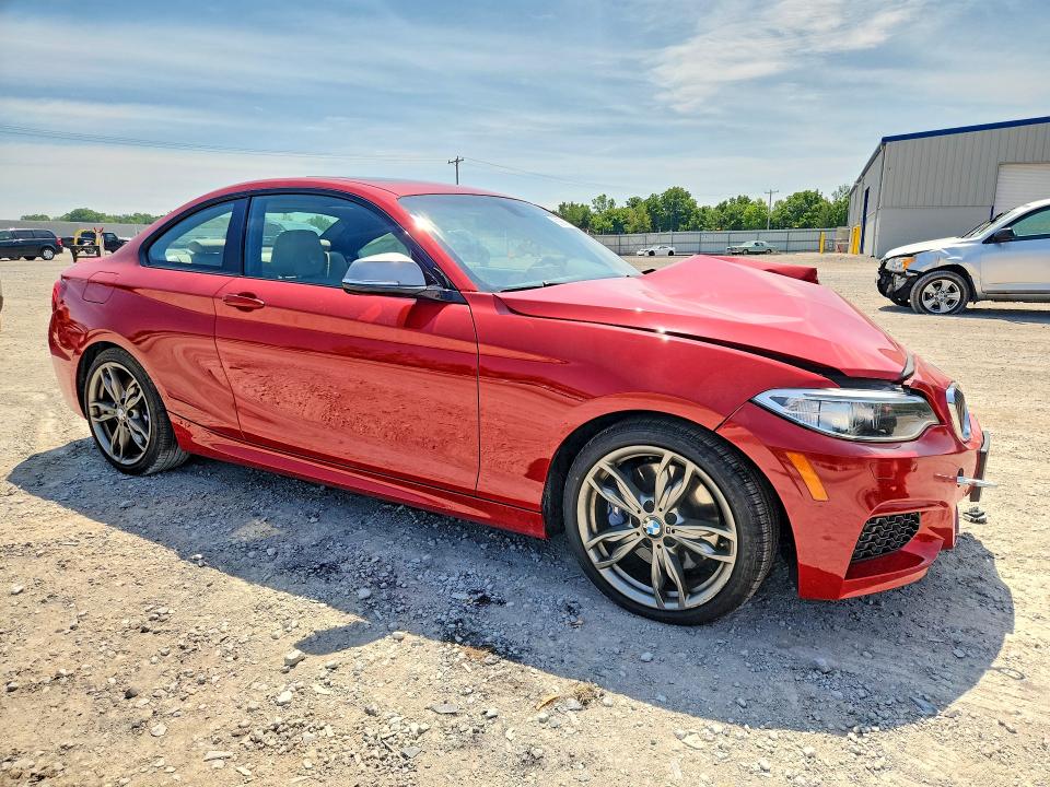 2016 BMW M2 VIN WBA1J9C53GV696473 COPART salvage auction — FRONT END, NY - MV-907A SALVAGE CERTIFICATE, sold $1,700 on 2026-08-03 (photo 4)