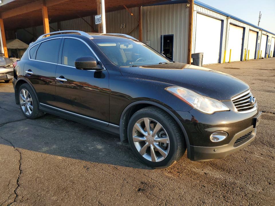 2012 Infiniti Ex VIN JN1AJ0HR7CM451821 COPART salvage auction — REAR END, Co - Public - Salvage Title, sold $2,400 on 2026-07-28 (photo 4)