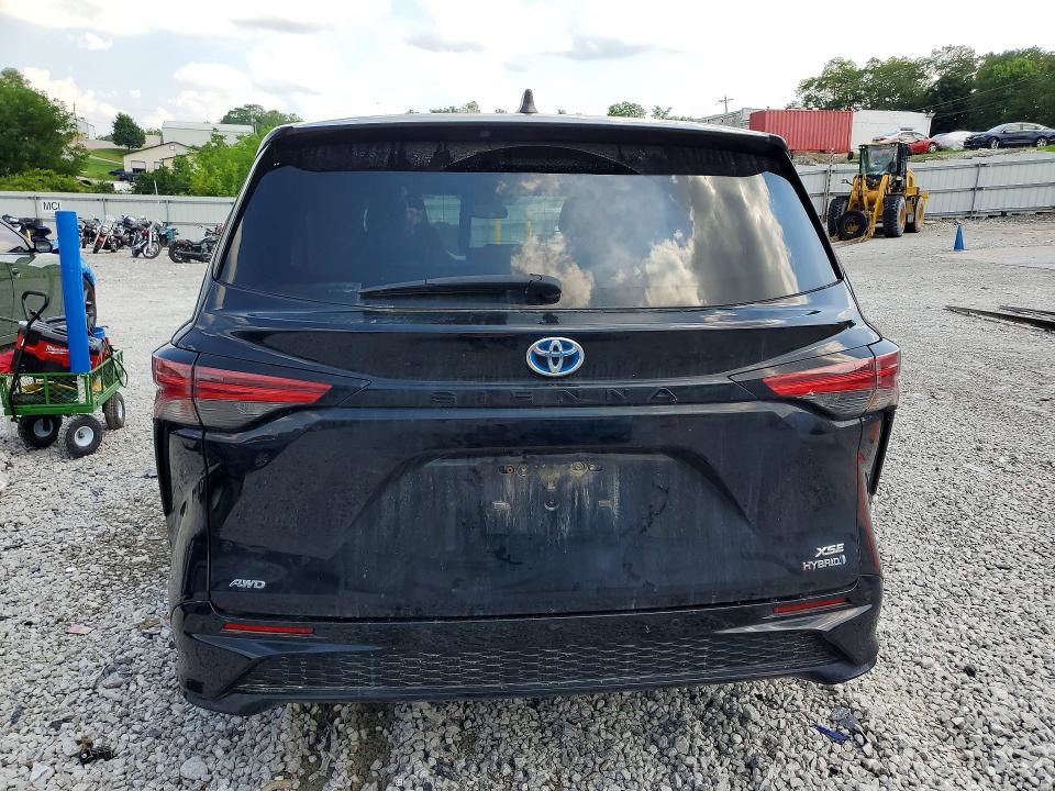 2021 Toyota Sienna VIN 5TDXSKFC9MS013354 COPART salvage auction — FRONT END, KY - CERT OF TITLE-SALVAGE (P), sold $11,000 on 2026-07-31 (photo 6)