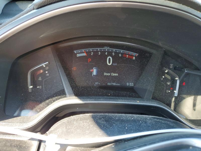 2019 Honda Cr-v VIN 7FARW1H92KE005272 COPART salvage auction — REAR END, Nc - Salvage Certificate Of Title, sold $6,700 on 2026-07-28 (photo 9)